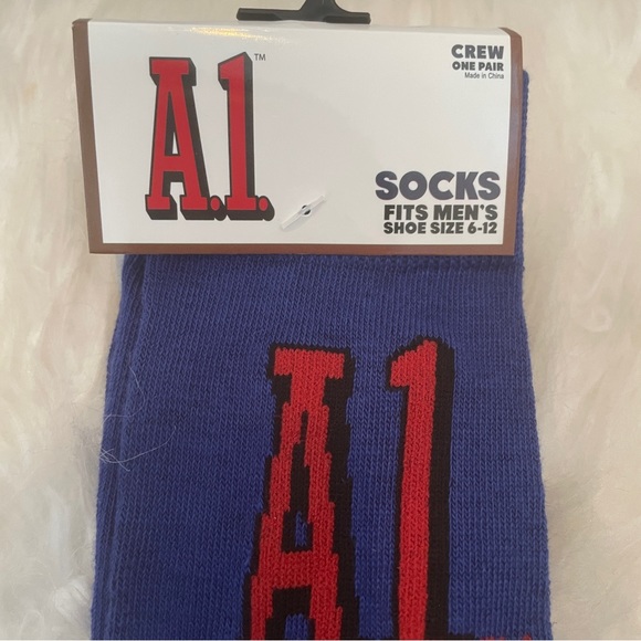 Buy 2, Get 1 FREE! 🎉 Stocking Stuffer Fun, Crazy Crew Socks - A1 Sauce - Picture 2 of 9
